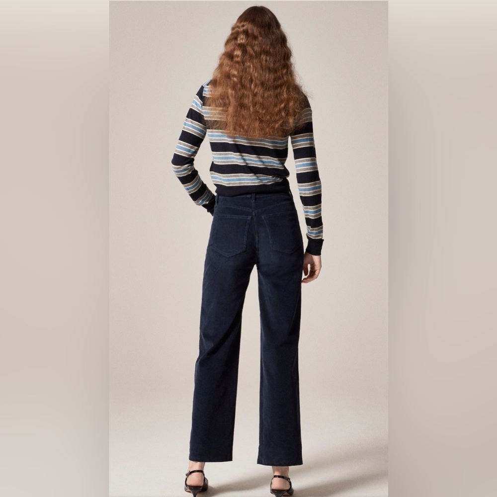 JCrew Slim Wide Corduroy Pants - Picture 3 of 7